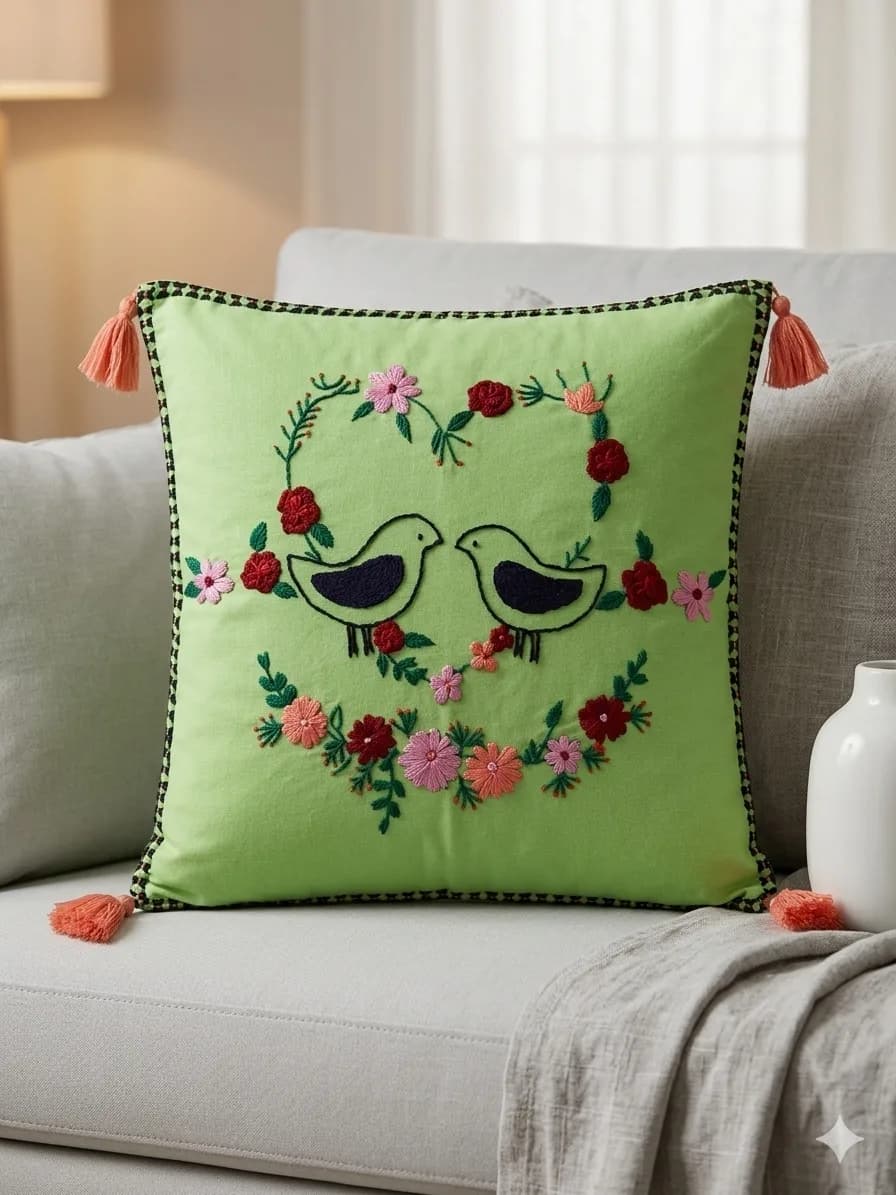 birdheartcushioncover